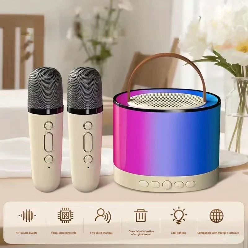 Comprar Karaoke Ninos Doble Microfono en Electroshopy